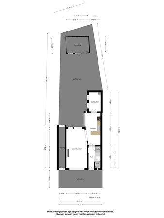 Floorplan - Minkmaatstraat 5a, 7514 EA Enschede